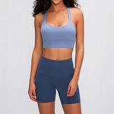 Heather Sports Bra