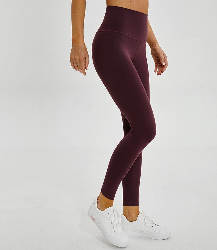 Victoria 7/8 High Waisted Leggings - High Rise Yoga Pants – Las